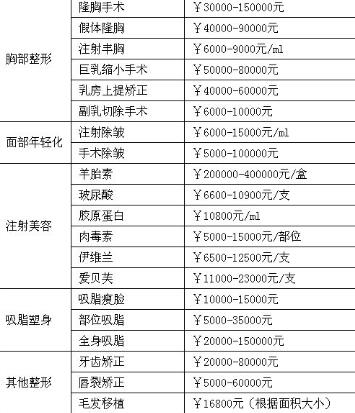 上海九院整形美容科的實力